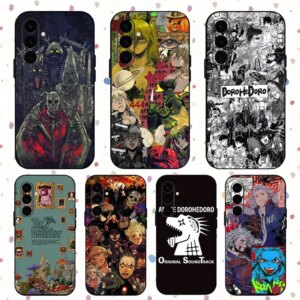 Dorohedoro risu nikaido comics Phone Case For Samsung Galaxy S25 S24 S23 S22 S21 S20 Plus Ultra Note20 Soft Black