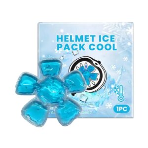 Ice Pack Head Reusable Cold Packs Helmet Cold Flexible Soothing Comfort Freezer Pad For Hangover Tension Headache Injuries