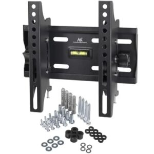 Maclean Wall Mounted TV Bracket Tilt Flat LED LCD Plasma Screens 13"- 42" Compatible with LG SONY SAMSUNG TOSHIBA (MC-667N)