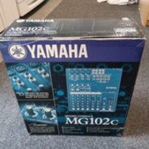 Yamaha MG102C Stereo Mixer Console - Boxed, Power Supply and Manual.